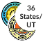 36 States/UTs Logo